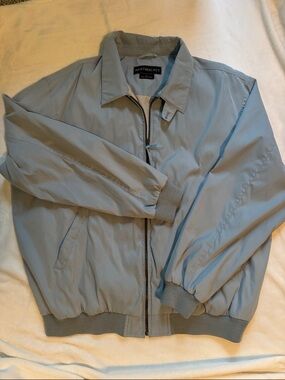 Men's Sky Blue Bomber Jacket